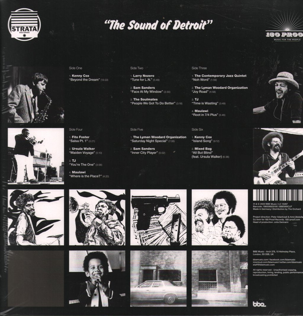 Various Artists - DJ Amir presents Strata Records: The Sound of Detroit Volume 1 - Triple Lp