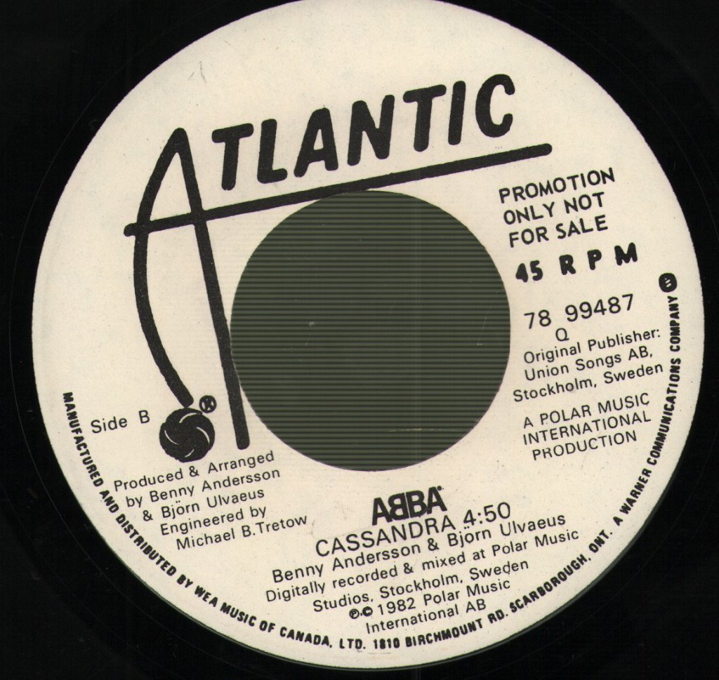 ABBA - Day Before You Came - 7 Inch