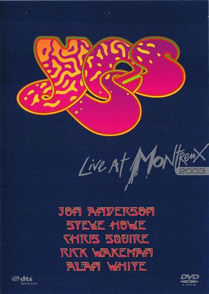 Yes - Live At Montreux 2003 - Dvd