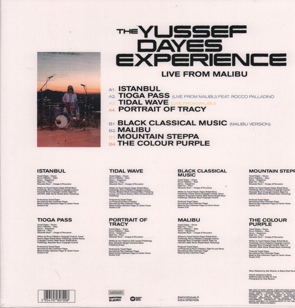 Yussef Dayes Experience - Live From Malibu - Lp