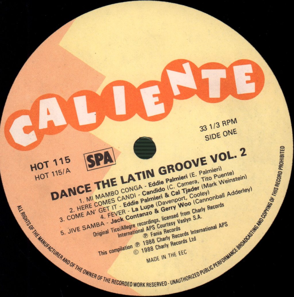 Various Artists - Dance The Latin Groove 2 - Lp