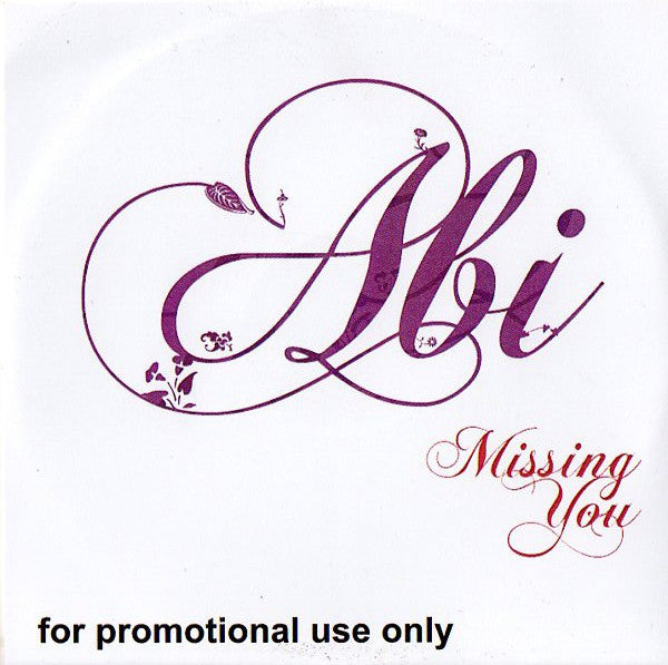 Abi Phillips - Missing You - Cdr