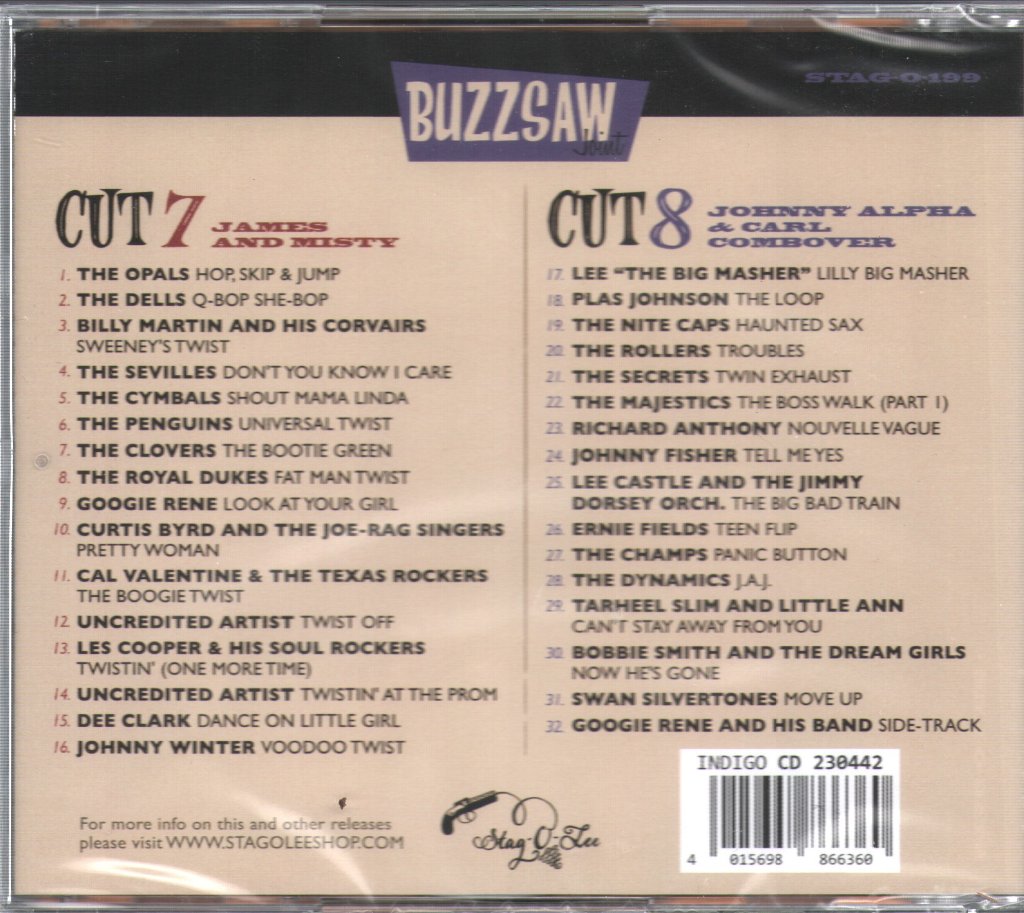 Various Artists - Buzzsaw Joint: Cuts 7 & 8 - Cd