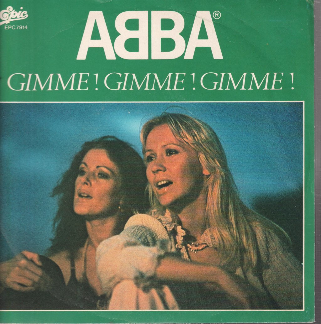 ABBA - Gimme! Gimme! Gimme! (A Man After Midnight) - 7 Inch