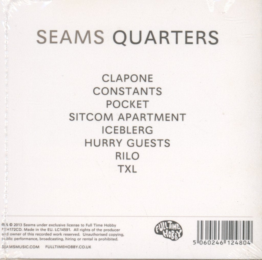 Seams - Quarters - Cd