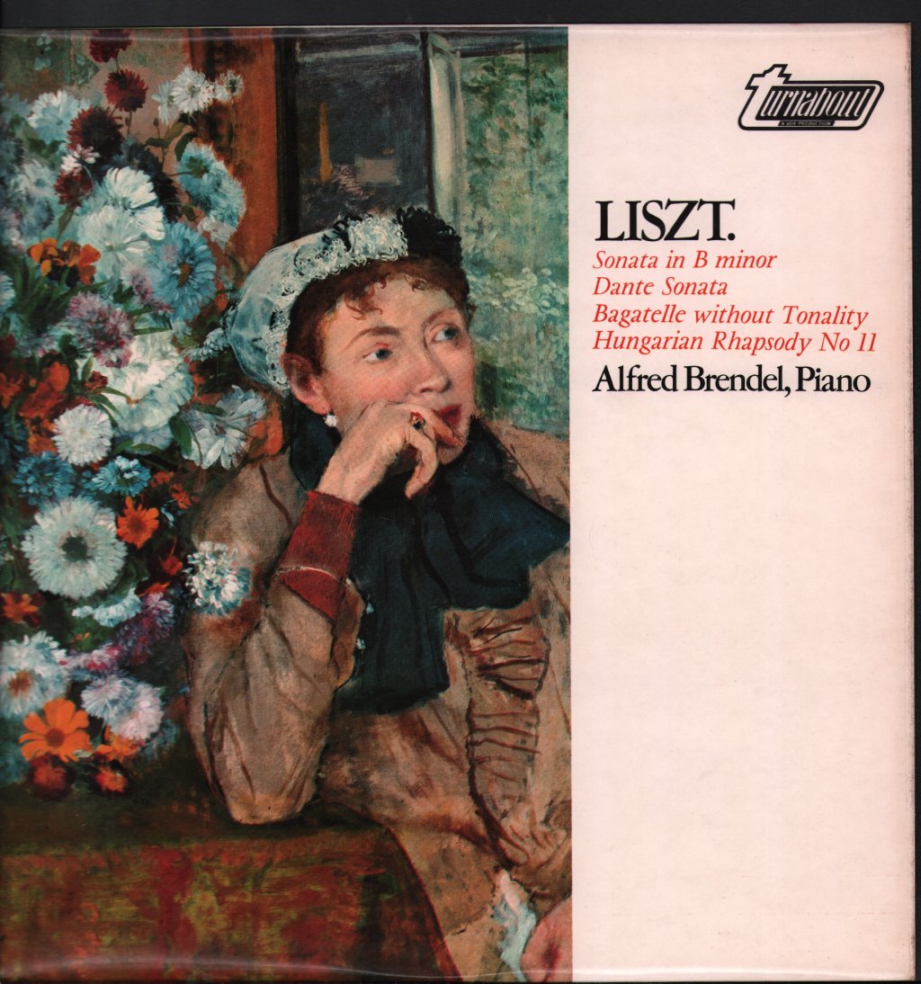 Alfred Brendel - Liszt - Sonata In B Minor / Dante Sonata / Bagatelle Without Tonality / Hungarian Rhapsody No 11 - Lp