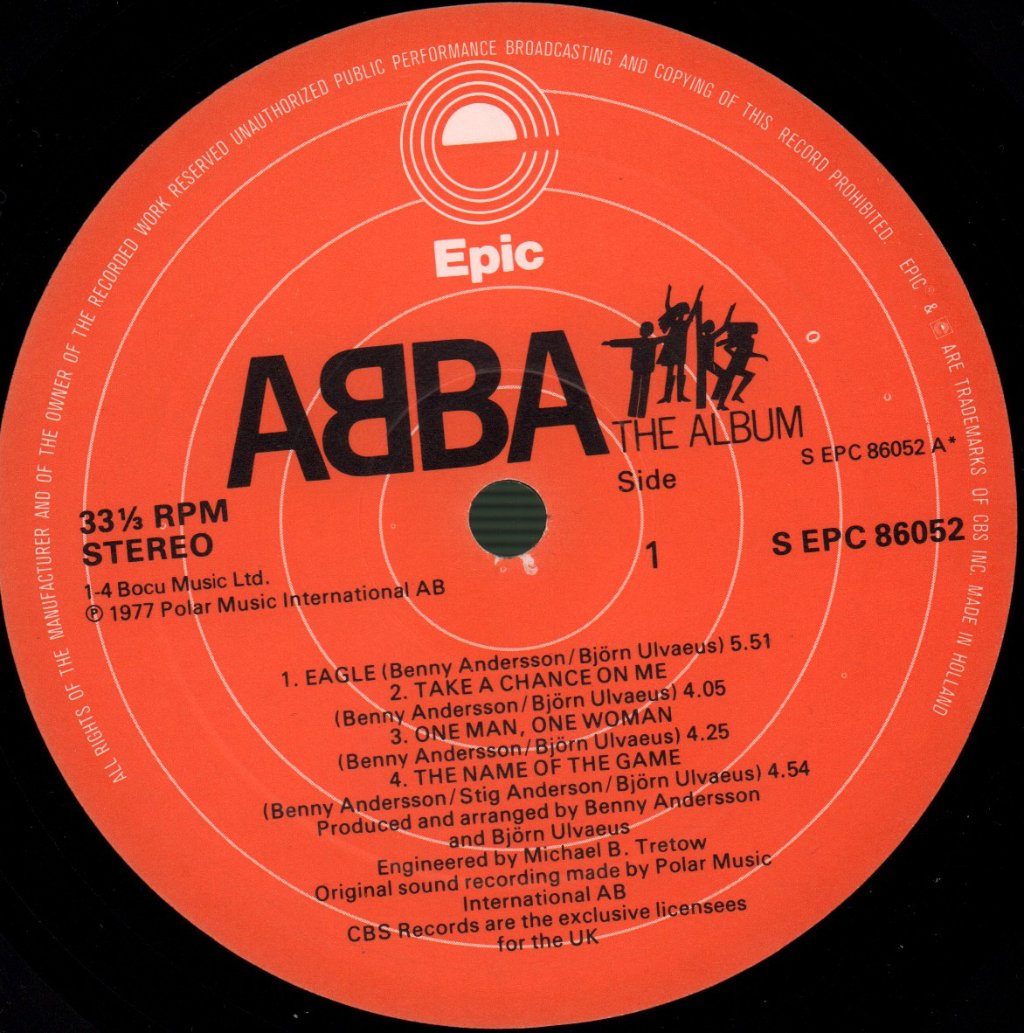 ABBA - Album - Lp