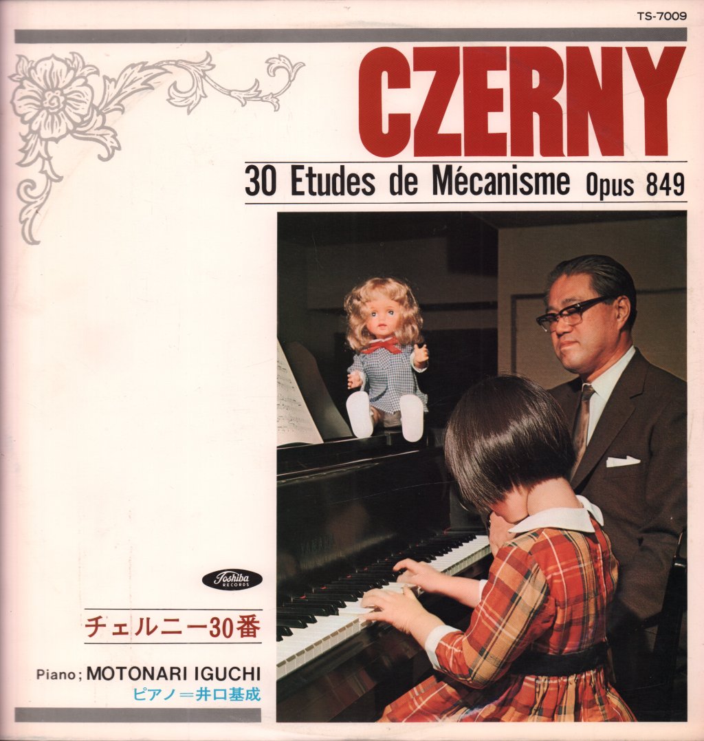 motonari iguchi - czerny 30 etudes de mecanisme opus 849 - Lp