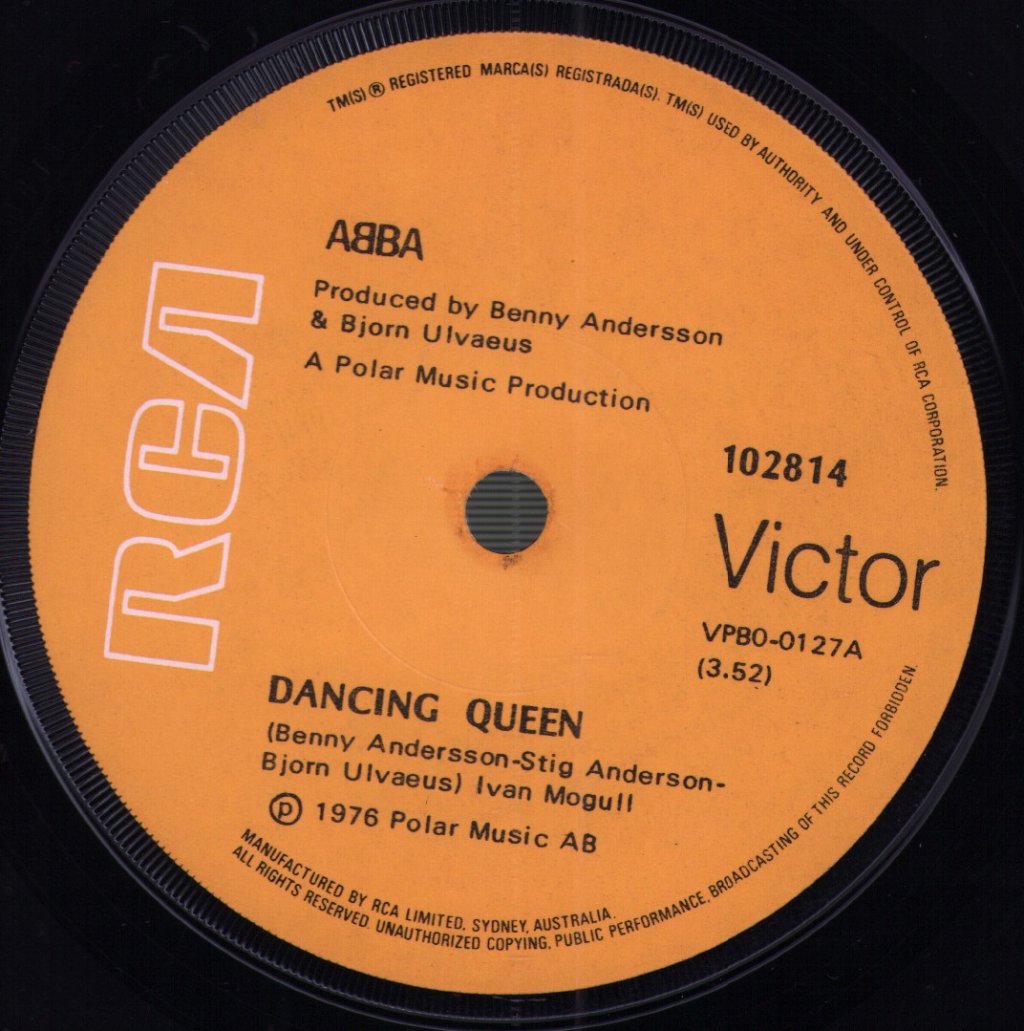 ABBA - Dancing Queen - 7 Inch