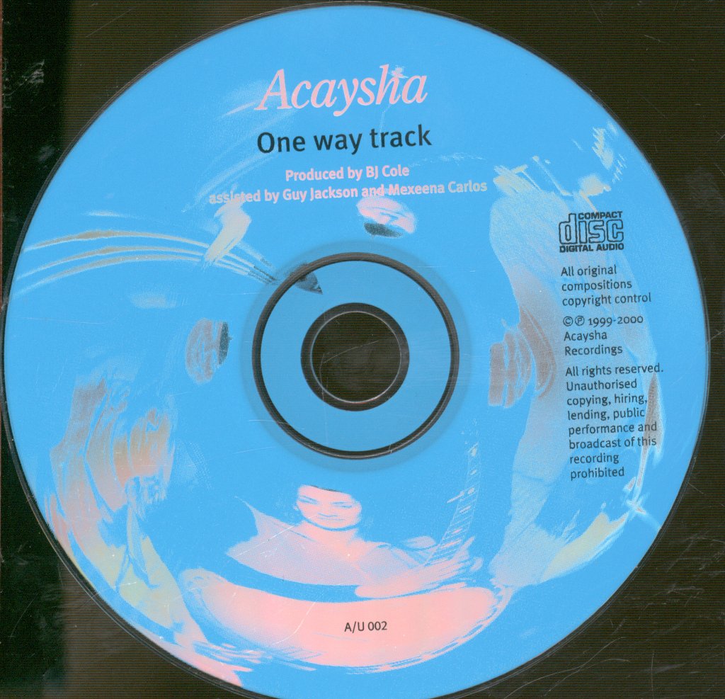 Acaysha - One Way Track - Cd