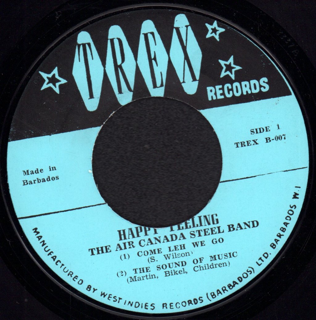 Air Canada Steel Band - Happy Feeling - 7 Inch