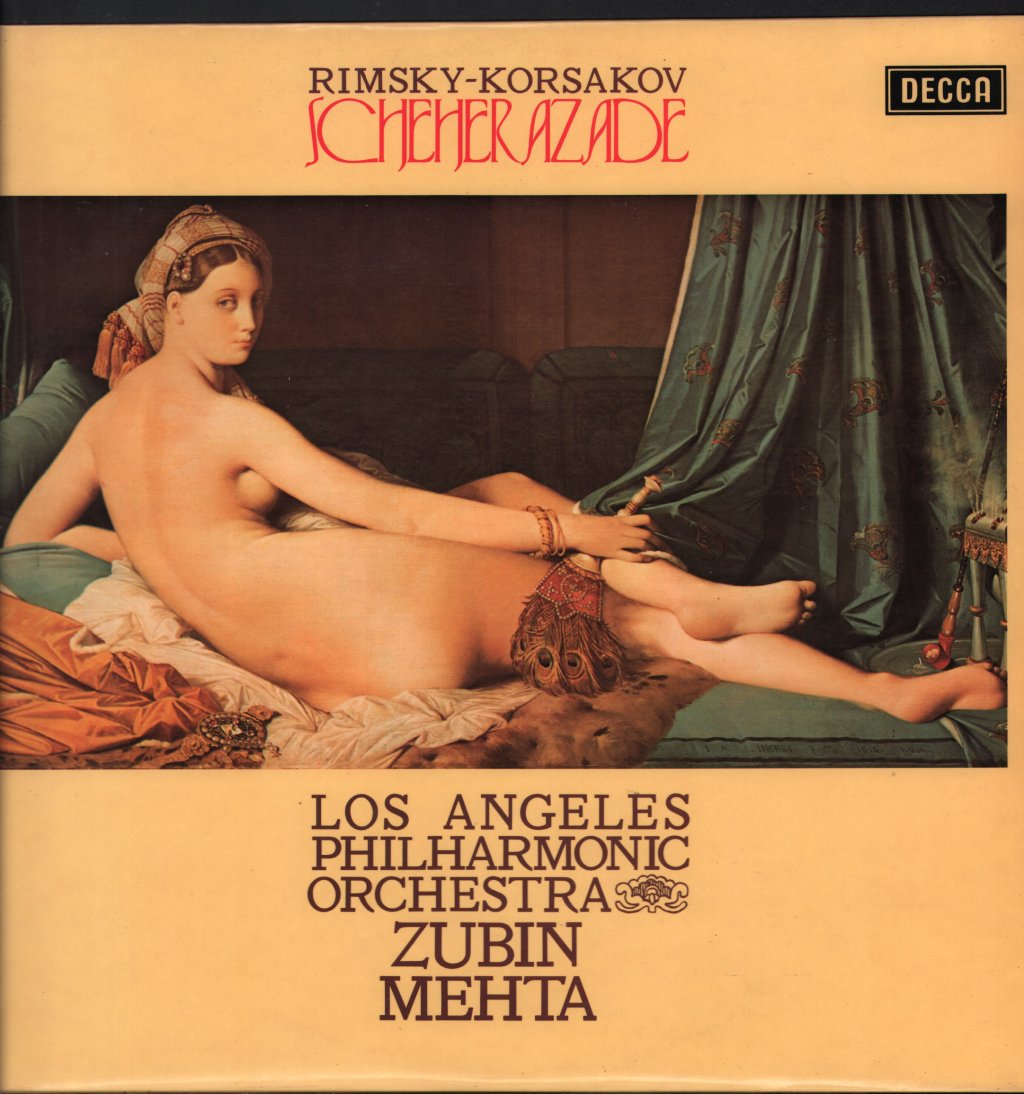 Zubin Mehta / Los Angeles Philharmonic Orchestra - Rimsky-Korsakoff - Scheherazade - Lp