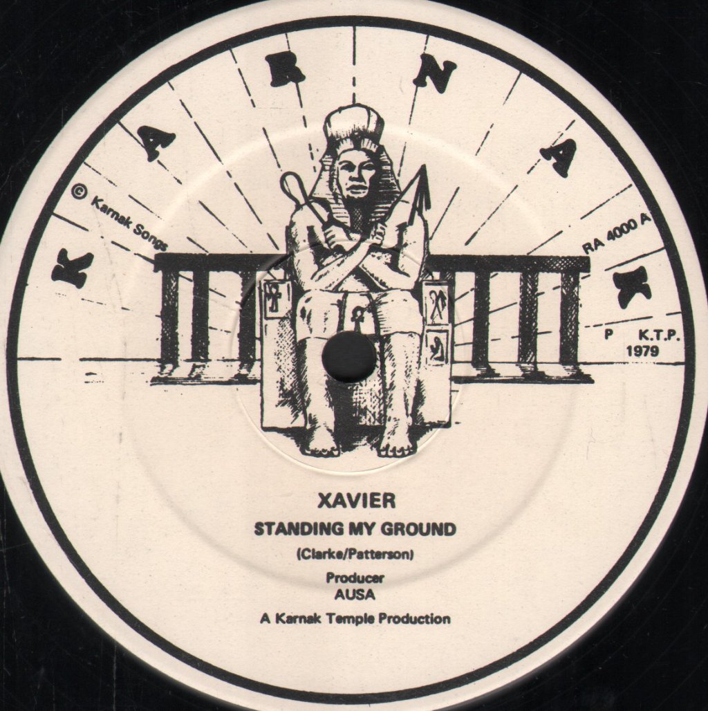 Xavier Barnett / Dreadful Julio Finn - Standing My Ground - 12 Inch