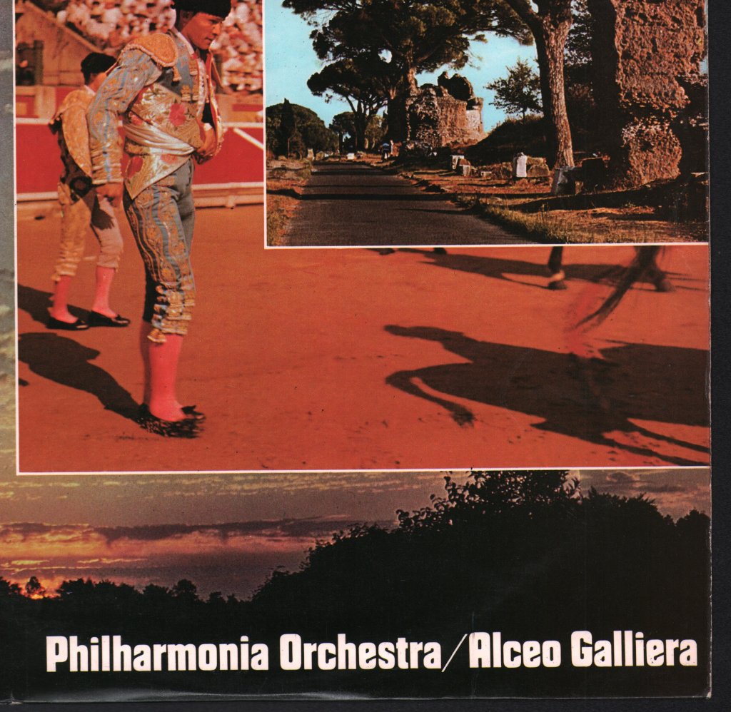 Alceo Galliera / Philharmonia Orchestra - Ravel - Daphnis & Chloé Suite No. 2 / Bizet - Carmen Suite No. 1 / Respighi - Pines Of Rome - Lp