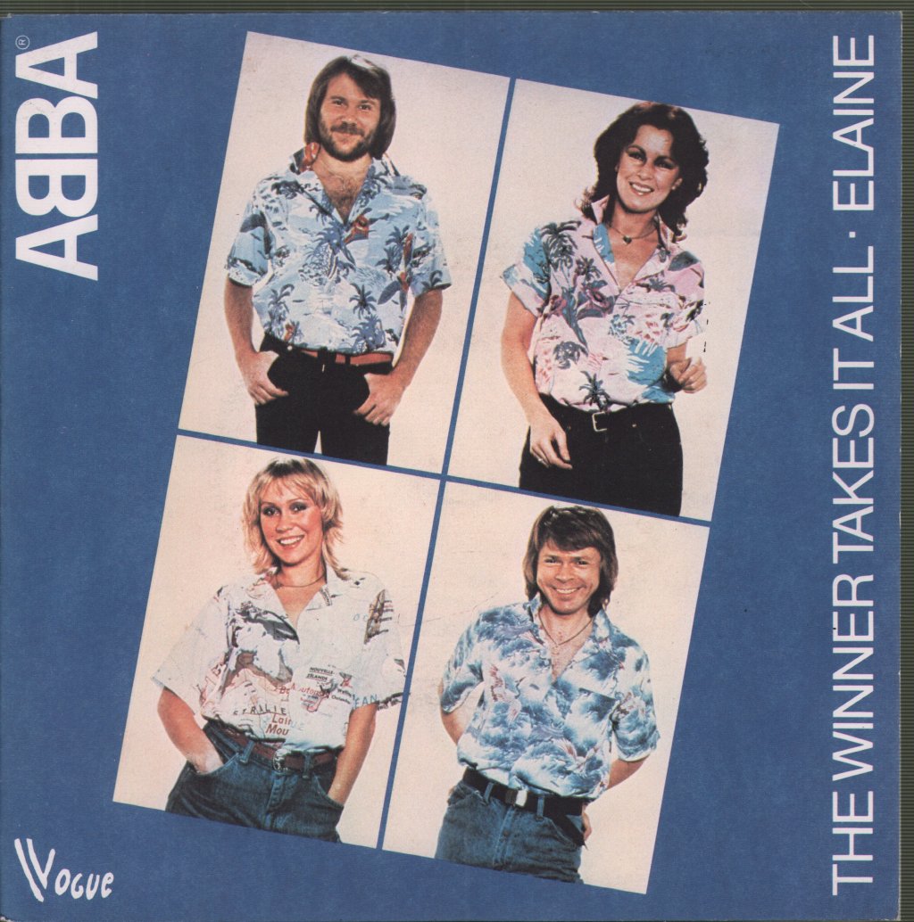 ABBA - Winner Takes It All / Elaine - 7 Inch