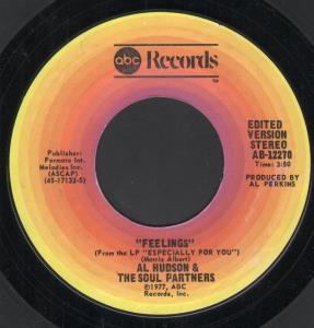 Al Hudson And The Soul Partners - Feelings - 7 Inch