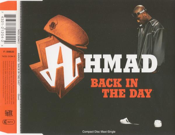 Ahmad - Back In The Day - Cd