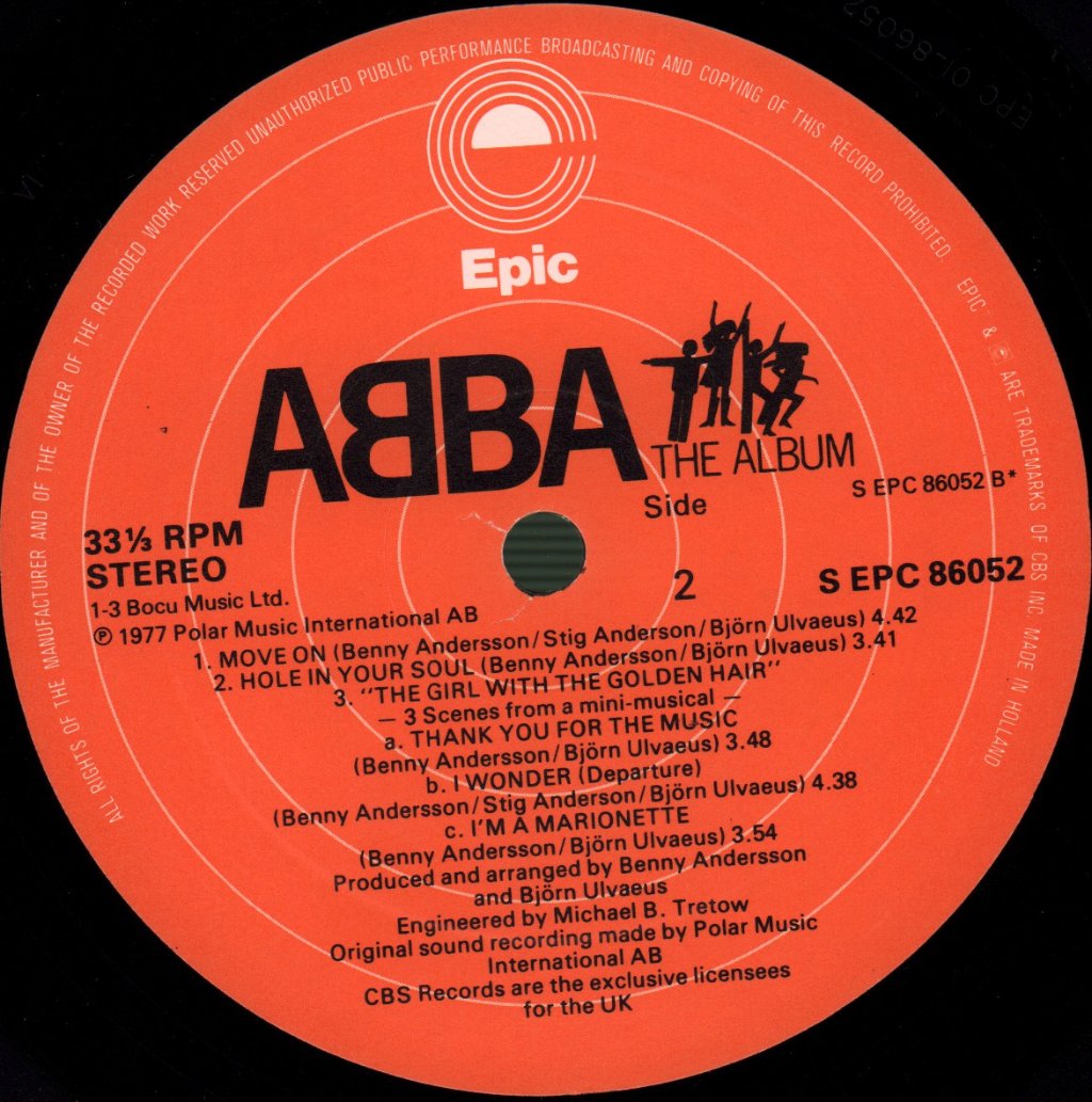 ABBA - Album - Lp