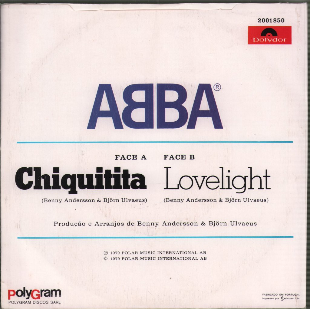 ABBA - Chiquitita - 7 Inch