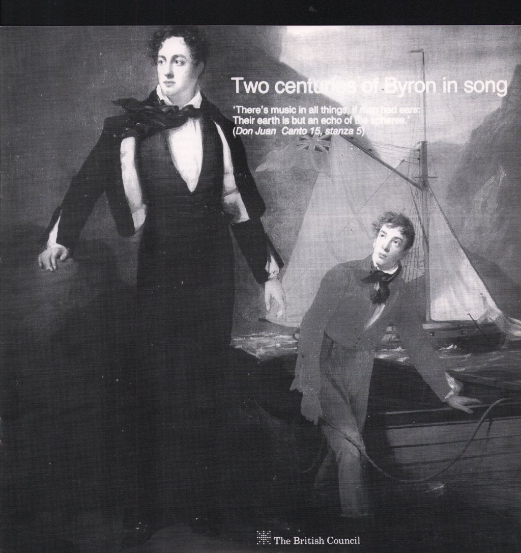 Wolfgang Holzmair and Thomas Palm - Two Centuries Of Byron In Song - Lp