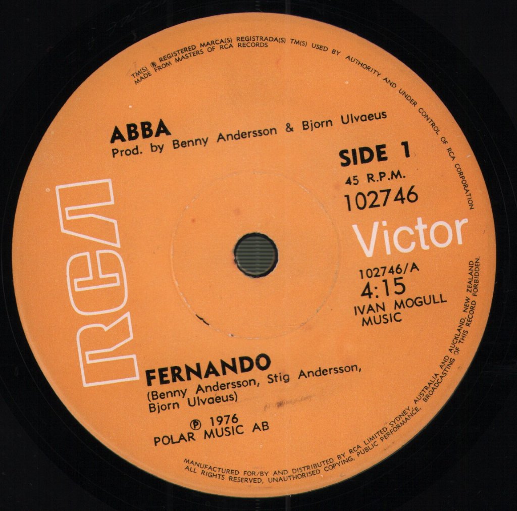 ABBA - Fernando - 7 Inch