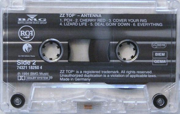 ZZ Top - Antenna - Cassette