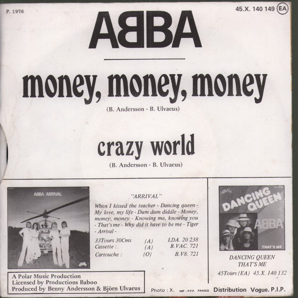 ABBA - Money Money Money - 7 Inch