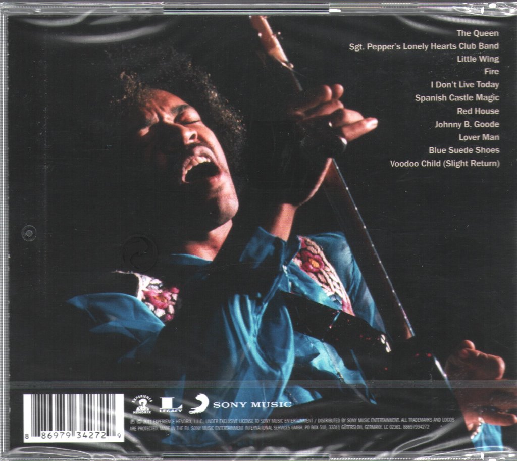 Jimi Hendrix - Hendrix In The West - Cd