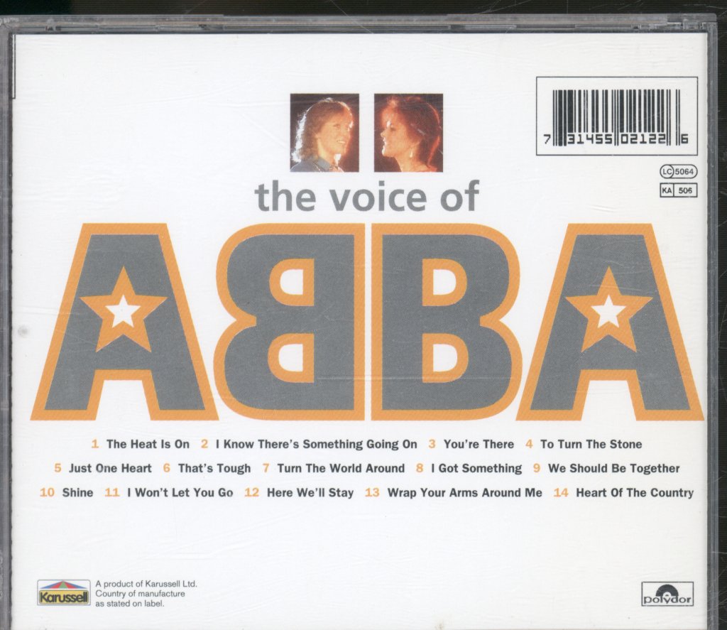 Agnetha And Frida - Voice Of ABBA - Cd