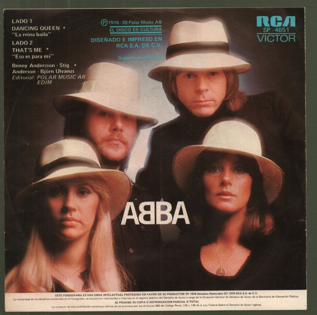 ABBA - Dancing Queen - 7 Inch