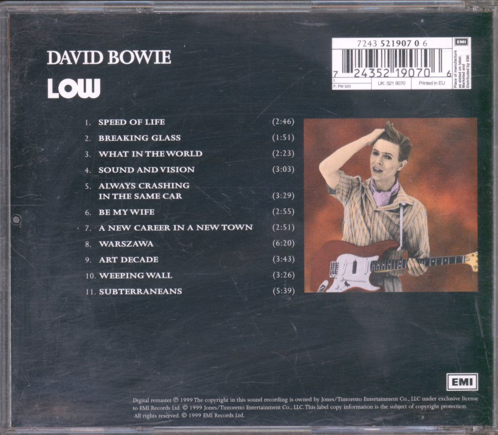 David Bowie - Low - Cd