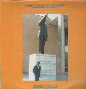 Rev R L White Jr - Don't Forget To Remember - Lp