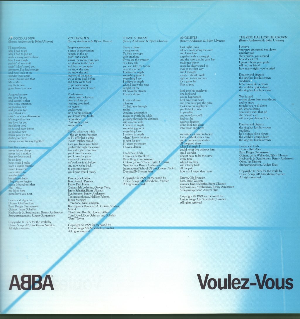 ABBA - Voulez-Vous - Lp