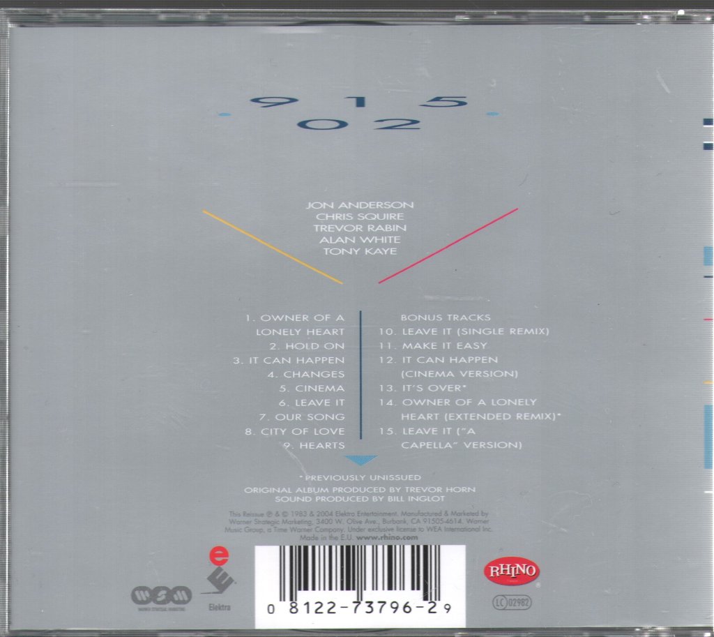 Yes - 90125 - Cd