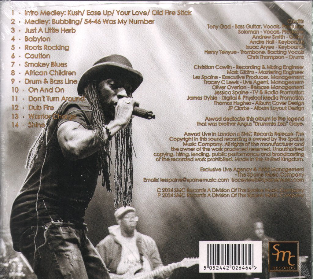 Aswad - Live In London - Cd