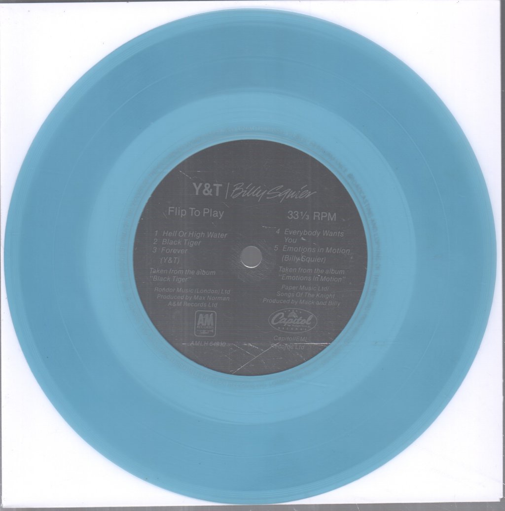 Y&T/Billy Squier - Hell Or High Water/Everybody Wants You - 7 Inch