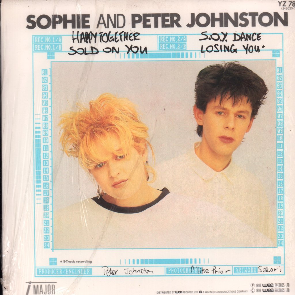 Sophie And Peter Johnston - Happy Together - 7 Inch