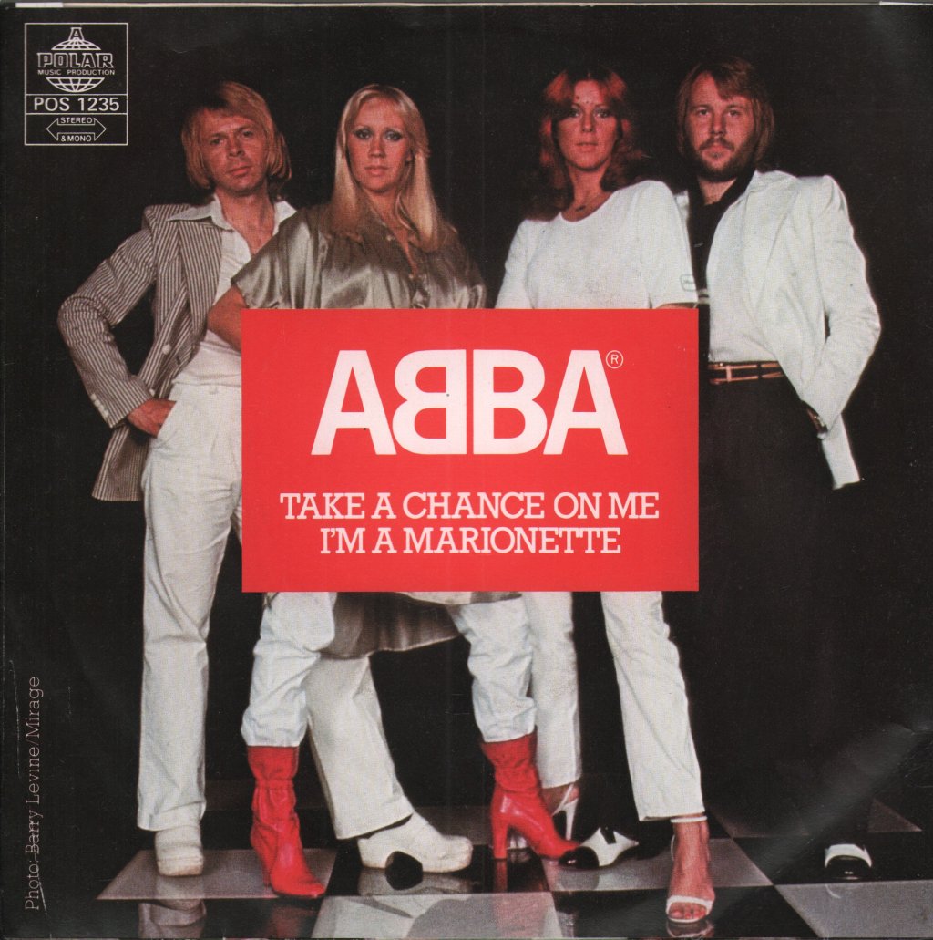 ABBA - Take A Chance On Me / I'm A Marionette - 7 Inch