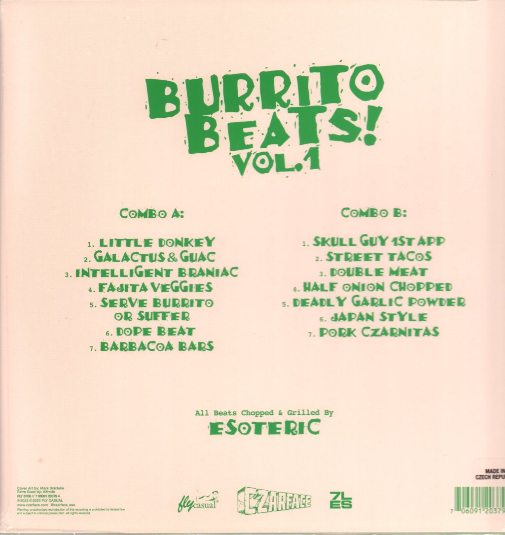 Esoteric - Burrito Beats! - Lp