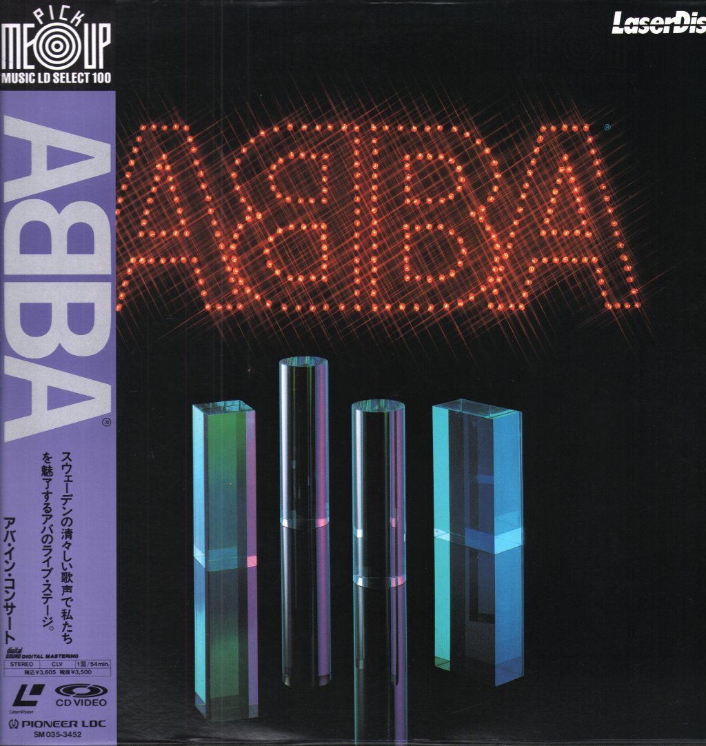 ABBA - In Concert - Laser Disc