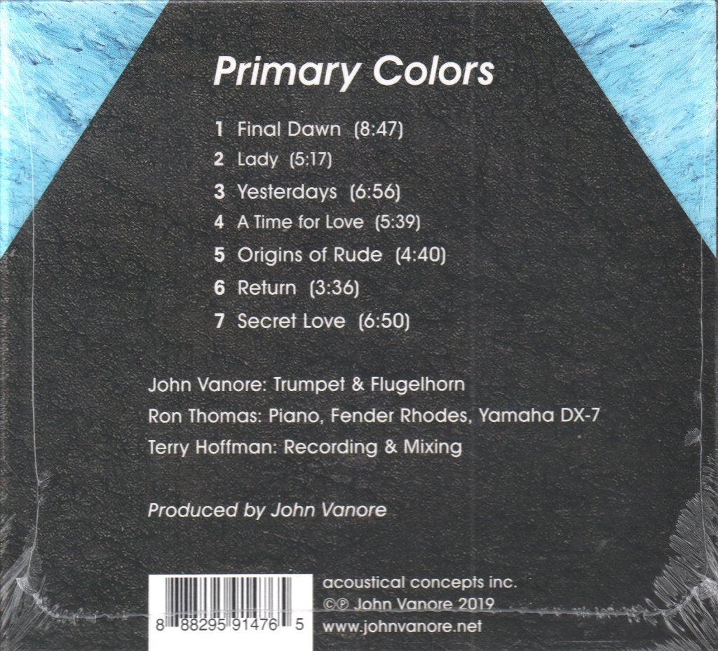 John Vanore - Primary Colors - Cd