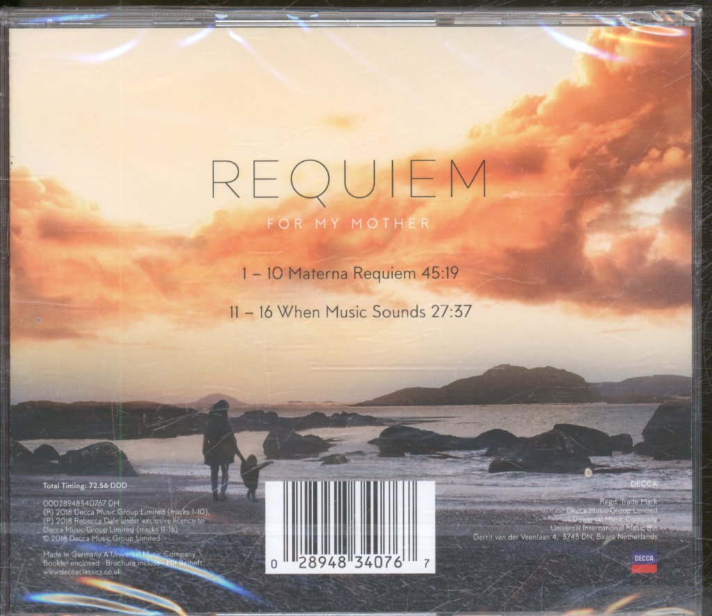 Rebecca Dale - Requiem For My Mother - Cd