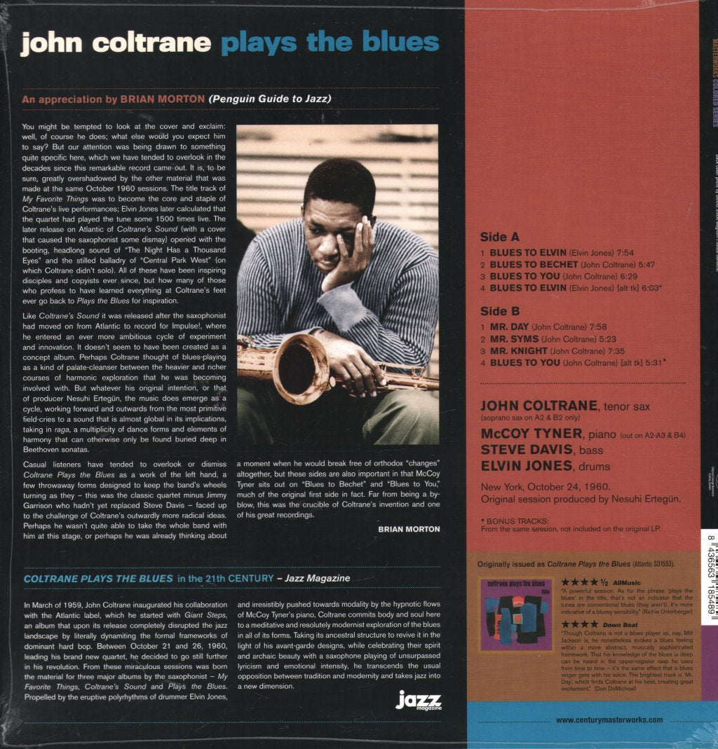 John Coltrane - Plays the Blues - Lp