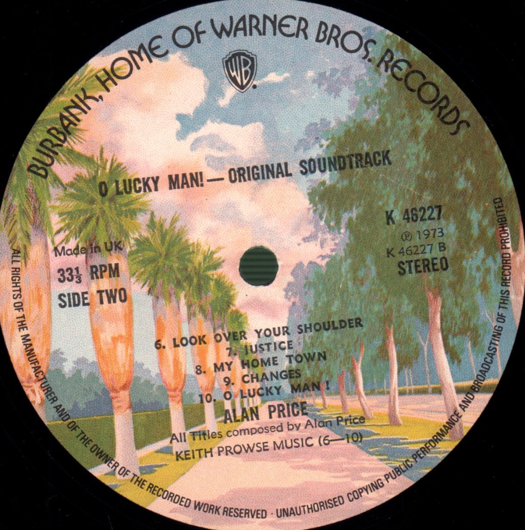 Alan Price - O Lucky Man - Original Soundtrack - Lp