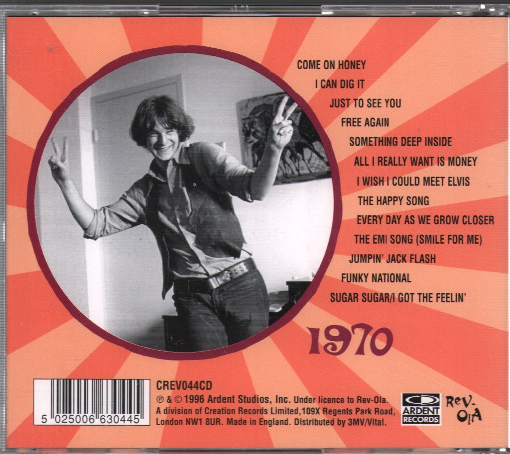 Alex Chilton - 1970 - Cd