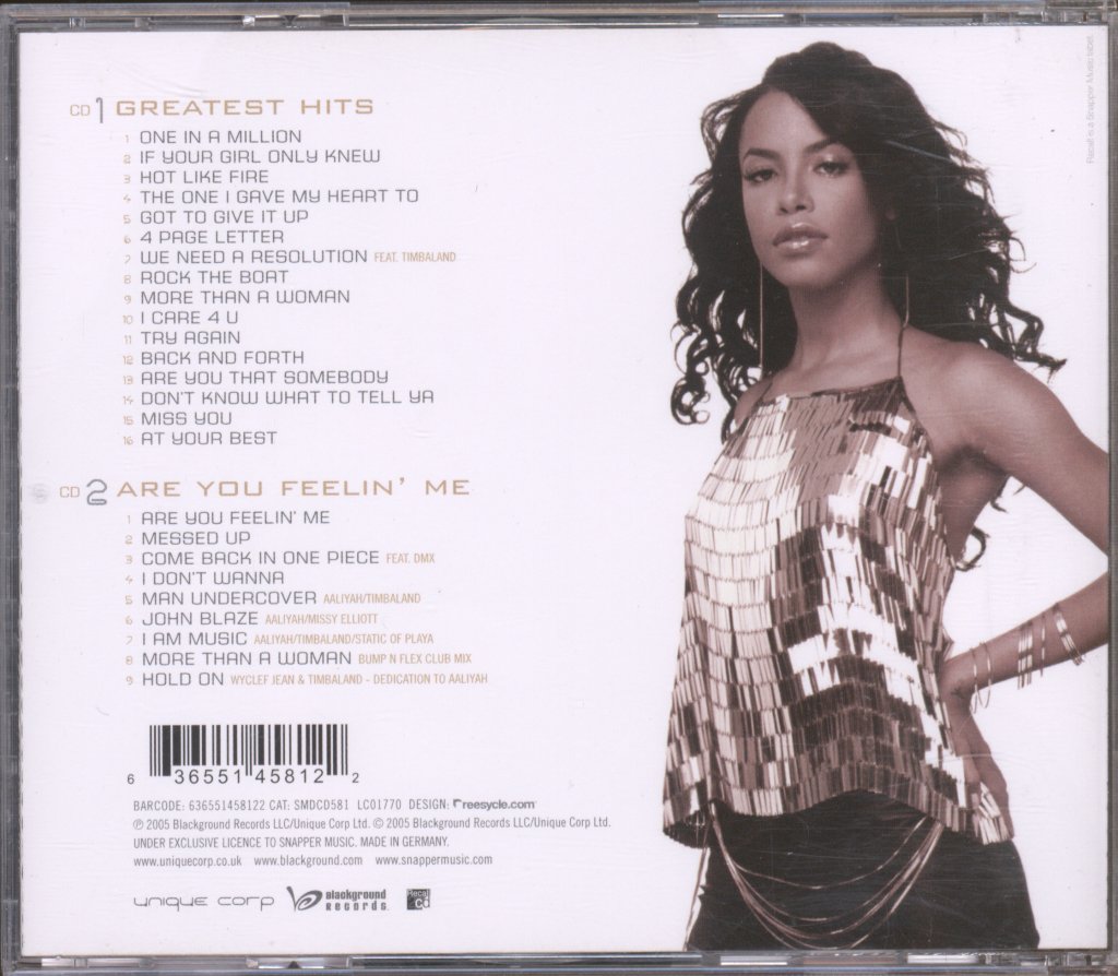 Aaliyah - Ultimate Aaliyah - Double Cd