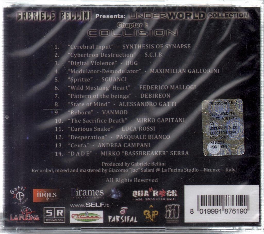 Gabriele Bellini - Presents Underworld Collection Chapter 1 Collision - Cd