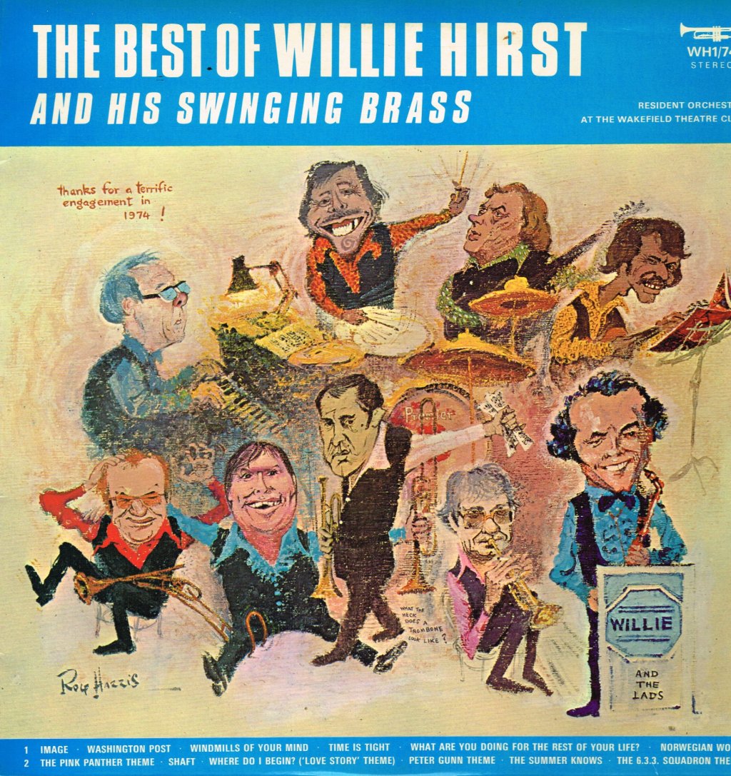 Willie Hirst And His Swinging Brass - Best Of - Lp