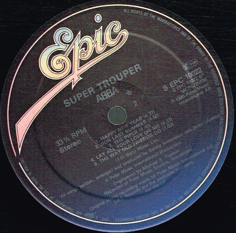 ABBA - Super Trouper - Lp