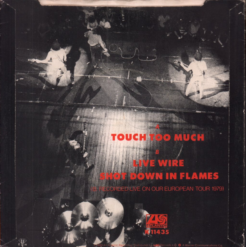 AC/DC - Touch Too Much - 7 Inch